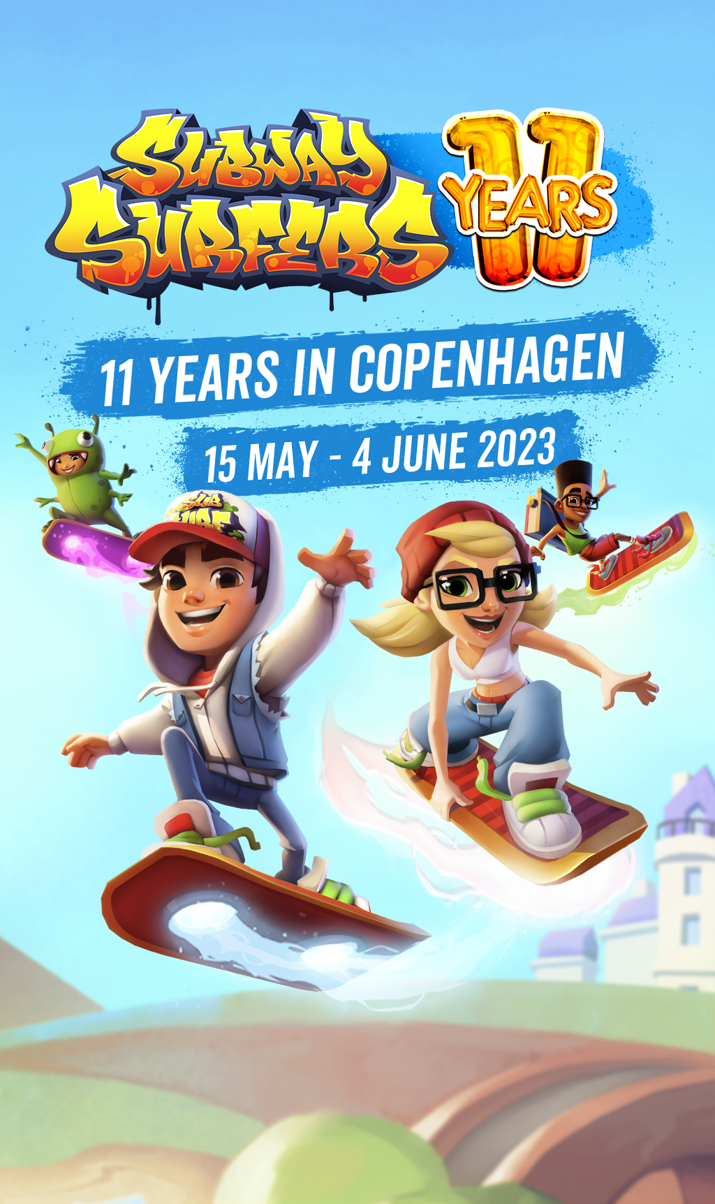 Subway Surfers - #ReleaseNotes 📝 In addition to the new game content,  World Tour Copenhagen features: ⭐ Improved Shop Introducing a new pop-up  when viewing offers in the Shop. You can preview