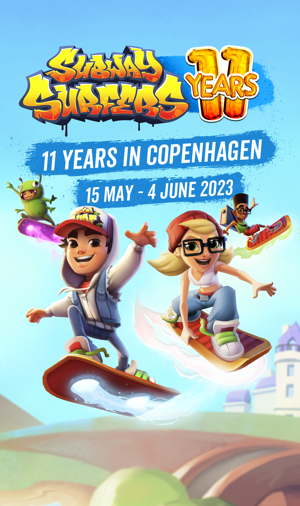 Subway Surfers Copenhagen em Jogos na Internet